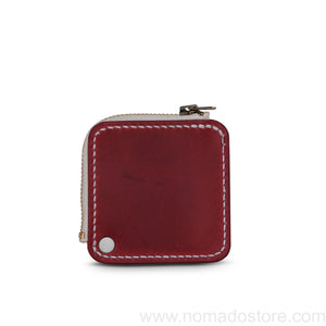 Nanala Design Leather Mini Zip Coin Case (3 colours) - NOMADO Store