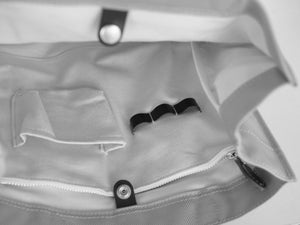 Marineday Flow 66 Nylon Tote Bag (Greige) - NOMADO Store