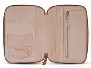 The Superior Labor Toscana Leather Zip Organizer (6 colours)