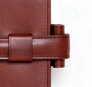 Ateliers Phileas Tokaido Leather Ring Organiser (chestnut)