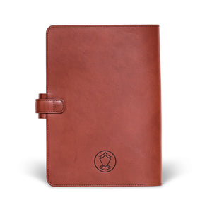 Ateliers Phileas Yokohama Leather A5 Notebook Cover (chestnut)