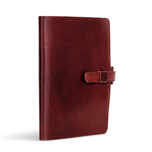 Ateliers Phileas Yokohama Shell Cordovan A5 Notebook Cover (burgundy)