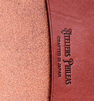 Ateliers Phileas Yokohama Leather A5 Notebook Cover (chestnut)