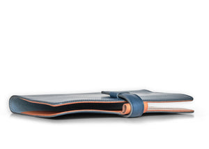 Ateliers Phileas Yokohama Leather A5 Notebook Cover (blue/natural)