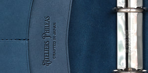 Ateliers Phileas Tokaido Leather Ring Organiser (blue)