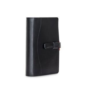 Ateliers Phileas Tokaido Leather Ring Organiser (black/orange)