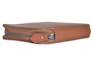 Ateliers Phileas Henro Leather Zipped Organiser (natural)