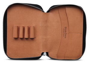 Ateliers Phileas Henro Cordovan Zipped Organiser (black)