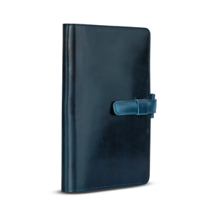 Ateliers Phileas Yokohama Shell Cordovan A5 Notebook Cover (blue)