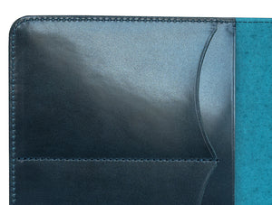 Ateliers Phileas Yokohama Shell Cordovan A5 Notebook Cover (blue)
