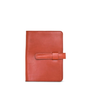 Ateliers Phileas Yokohama Leather A6 Notebook Cover (blue, orange, green)