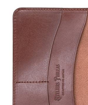 Ateliers Phileas Yokohama Leather A6 Notebook Cover (natural, brown, black)