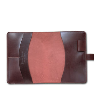 Ateliers Phileas Yokohama Shell Cordovan A6 Notebook Cover (natural, burgundy, black, blue)
