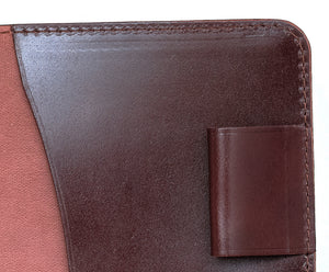 Ateliers Phileas Yokohama Shell Cordovan A6 Notebook Cover (natural, burgundy, black, blue)