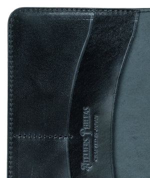 Ateliers Phileas Yokohama Shell Cordovan A6 Notebook Cover (natural, burgundy, black, blue)