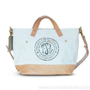 Superior Labor x Nomado Store Engineer Shoulder Bag Compact SE (natural/leather) - NOMADO Store 