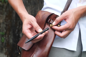 Ystudio Portable Ballpoint Pen Black - NOMADO Store