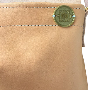 Superior Labor x Nomado Store Paint Shoulder Bag Large - All Leather (Natural) - NOMADO Store 