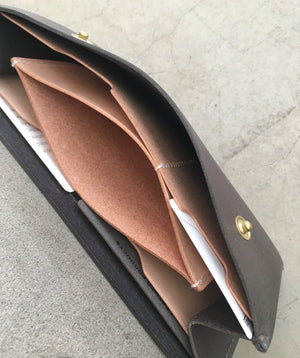 .Urukust Ltd Edition Long Wallet (Black) - NOMADO Store