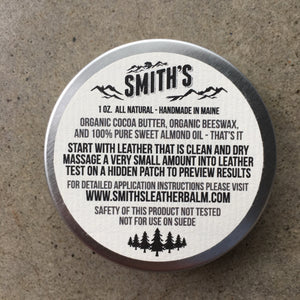 Smith's Leather Balm (1oz tin) - NOMADO Store