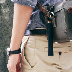 Ystudio Brassing Black Paint Fountain Pen (portable version) - NOMADO Store