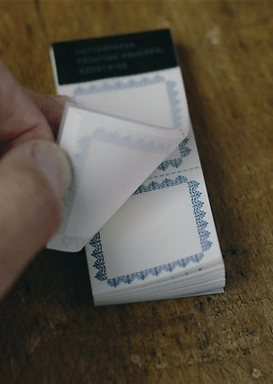 Classiky Letterpress Label Book (2 types) - NOMADO Store
