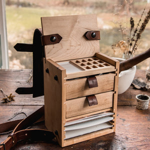 Peg & Awl The Scout Plein Air Box (Maple or Walnut)