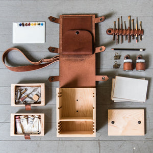 Peg & Awl The Scout Plein Air Box (Maple or Walnut)