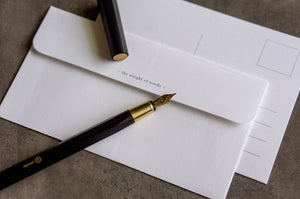 Ystudio Resin Series Fountain Pen (Black) - NOMADO Store