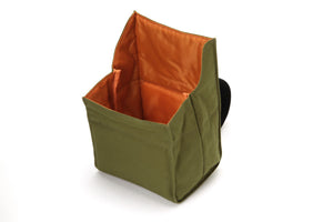 Artisan and Artist ACAM 75 canvas camera pouch (black, red, grey or khaki) - NOMADO Store