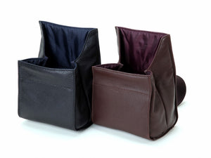 Artisan and Artist ACAM 77 leather camera pouch (black or brown) - NOMADO Store