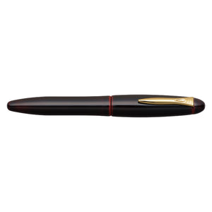 Platinum Izumo Akatame (Red) Urushi lacquer Fountain Pen - NOMADO Store 