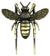 Esterbrook Bee Book Holder (Brass) in