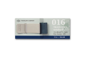 Traveler's Notebook - 016. Penholder <M> BLUE - NOMADO Store 