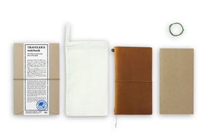 Midori Traveler's Notebook - Starter Kit Camel - NOMADO Store