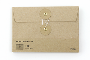 Midori Traveler's Notebook - Kraft Envelope M (2 colours) - NOMADO Store