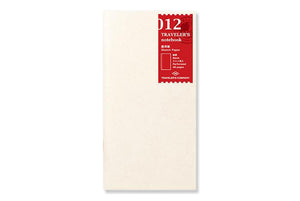 Midori Traveler's Notebook - 012 Sketch Paper Notebook - NOMADO Store