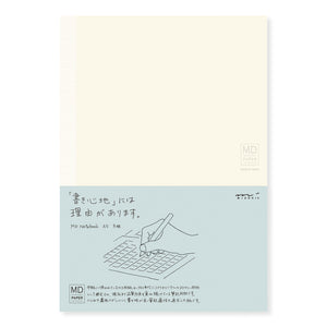 Midori MD Cream Notebook - (A5) - Grid - NOMADO Store