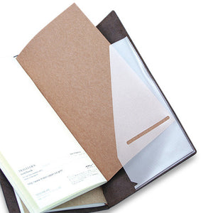 Midori Traveler's Notebook - 006. Pocket Sticker <Large> - NOMADO Store