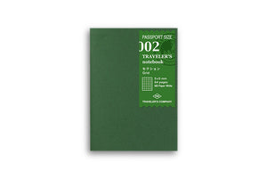 Midori Traveler's Notebook Passport size - 002. Grid Refill MD Passport Size - NOMADO Store