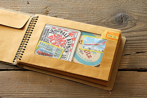 TRC SPIRAL RING NOTEBOOK <B6> Window Envelope - NOMADO Store