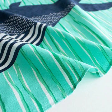 kata kata End Whale Green Furoshiki (L)