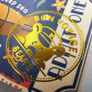 ROKKAKU × ob1toy Ticket Memo Cards – EARTH TOURS & GALAXY TOURS (2 patterns) - NOMADO Store 
