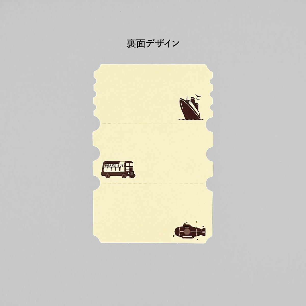 ROKKAKU × ob1toy Ticket Memo Cards – EARTH TOURS & GALAXY TOURS (2 patterns) - NOMADO Store 