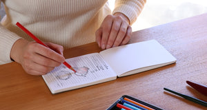 WATANABE Bookbinding Yokobon Sketch Notebook (2 colours)