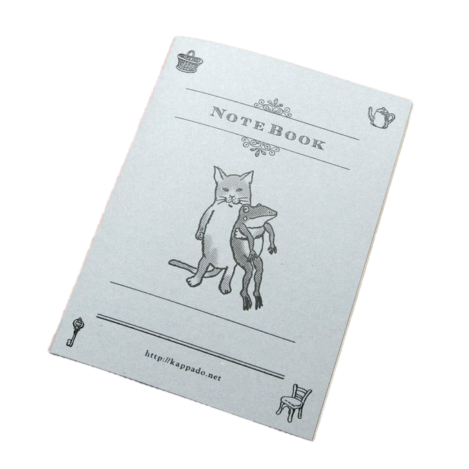 KAPPADO Letterpress printed notebook (3 cover designs)