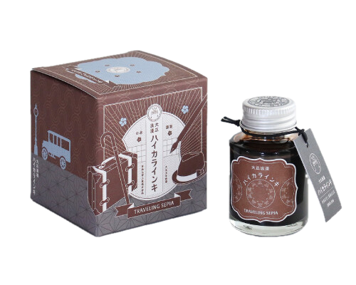 Teranishi - Guitar Taisho Roman Haikara Fountain Pen Ink (6 colours)