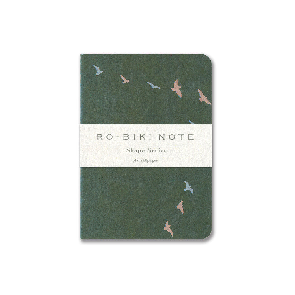 Yamamoto Paper "RO-BIKI NOTE" SHAPE SERIES Flying birds