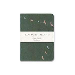 Yamamoto Paper "RO-BIKI NOTE" SHAPE SERIES Flying birds