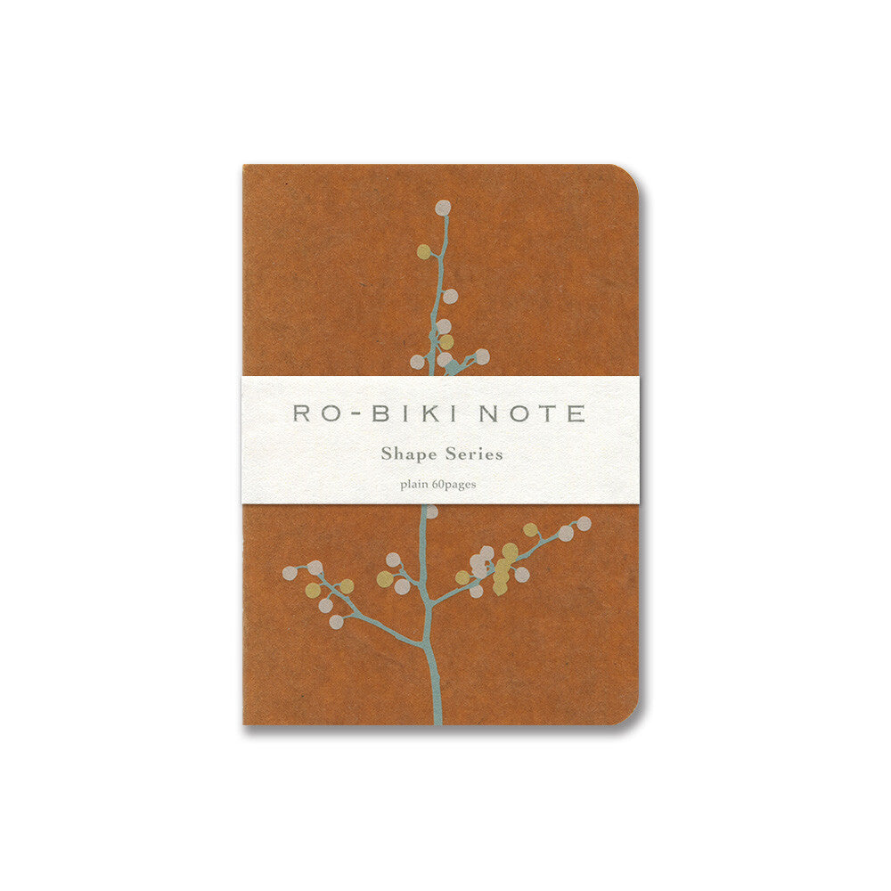 Yamamoto Paper "RO-BIKI NOTE" SHAPE SERIES Branch flowers